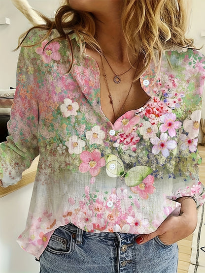 Leura™ | Boho Chic Floral Top