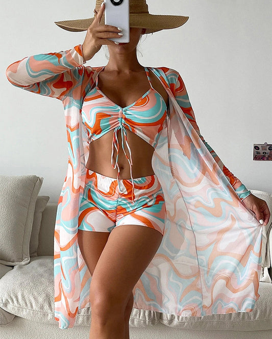 LANA™ | 3-Piece Bikini Set with Matching Cover-Up