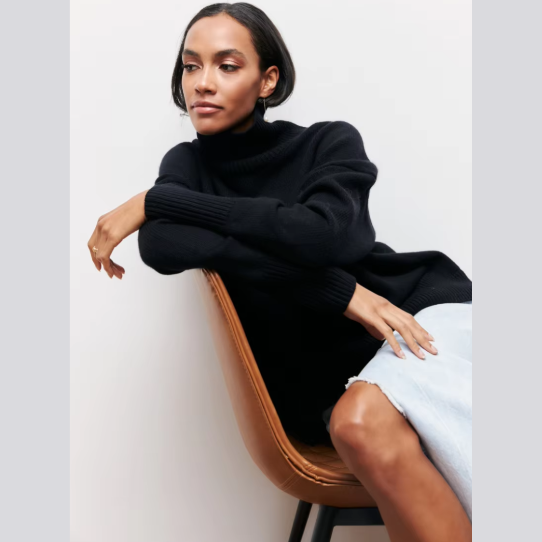 CLARISSE™ Cozy Turtleneck Knit