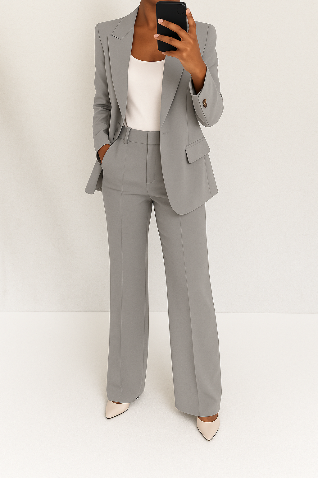 MILANOIRE™ | Elegant Two-Piece Suit