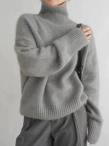 VELORIA™ | Luxurious Cashmere Turtleneck Knit