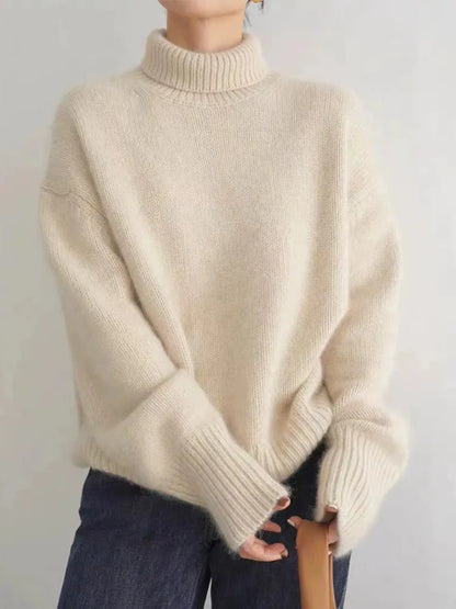 VELORIA™ | Luxurious Cashmere Turtleneck Knit