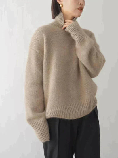 VELORIA™ | Luxurious Cashmere Turtleneck Knit