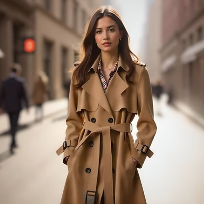 NARELLA™ | Classic and Sophisticated Trench Coat