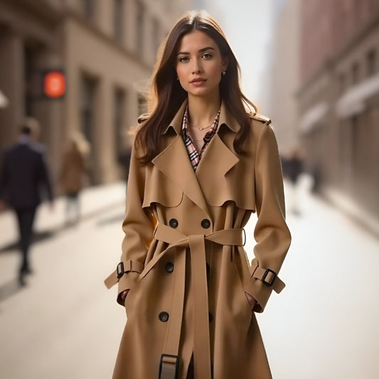 NARELLA™ | Classic and Sophisticated Trench Coat