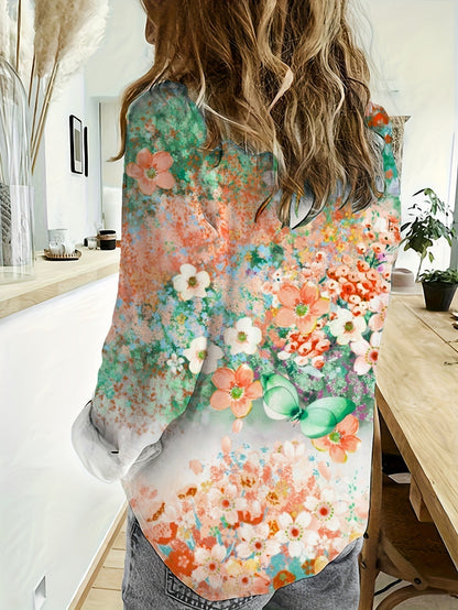Leura™ | Boho Chic Floral Top